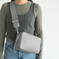 I NEED MORE SHOES/アイニードモアシューズ I NEED MORE SHOES DOUBLE ZIPPER SHOULDER BAG 【twins】/507016974