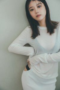 misora/ミソラ misora Sheer cashmere crew/507032026