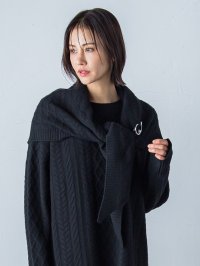 LAUTREAMONT/ロートレアモン LAUTREAMONT ケーブル編みニットストール≪手洗い可能≫/507076675