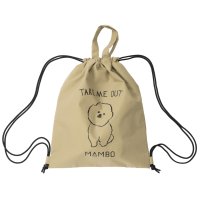 MAMBO/マンボ MAMBO MAMBO マンボ ナップサック リュック バッグ バックパック メンズ レディース ナイロンナップザック ベージュ カーキ 2211057/507079626