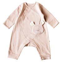 moc mof/mocmof モクモフ ロンパース ベビー服 ベビー キッズ 男の子 女の子 60－80cm対応 赤ちゃん アニマルポシェット かんたん 622－475224/507079635