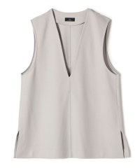 SHIPS WOMEN/SHIPS Primary Navy Label:〈手洗い可能〉ウール ジャージー オーバー ベスト/507079725