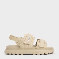 CHARLES & KEITH/Romilly ロミリ パッフィーサンダル/507080444