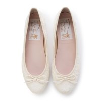 Launa lea ballet/【24SS】ラウナレアバレエ Launa lea ballet レースラウンドトゥバレエシューズ(B1602A)/507080446