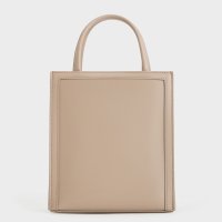 CHARLES & KEITH/ダブルハンドル トートバッグ/507080469