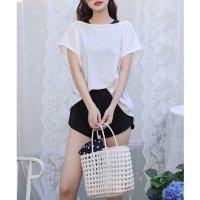 Angel Luna/エンジェル ルナ Angel Luna 【タンキニ水着5点セット】レディース 体型カバー Tシャツ ラッシュガード セパレート タンクトップ 短パン カチューム/507080566