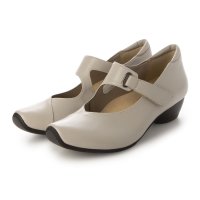 AMORA/アモーラ AMORA 外反母趾の方にも優しい幅広甲ベルトヒールパンプス/507080765