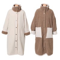 REAL STYLE/リアルスタイル REAL STYLE コート レディース 冬 ロング ボア 20代 30代 40代 ミリタリー リバーシブル 暖か アウター ゆったり 防寒 お/507081529