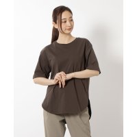 TIGORA/ティゴラ TIGORA レディース 半袖Tシャツ コットンセミワイドラウンドテールTシャツ TR－9C2114TS/507081565