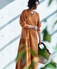 RASW/ラス RASW ギャザー切り替えワンピース/507082046