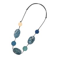 KANKAN/カンカン KANKAN マーブルプレートネックレス/507082057