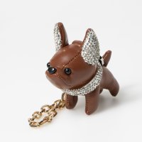 zucchero/ズッケロ zucchero 【Lyre/ライル】きらきら ぬいぐるみ チャーム 犬 ドッグ キーホルダー/507082184