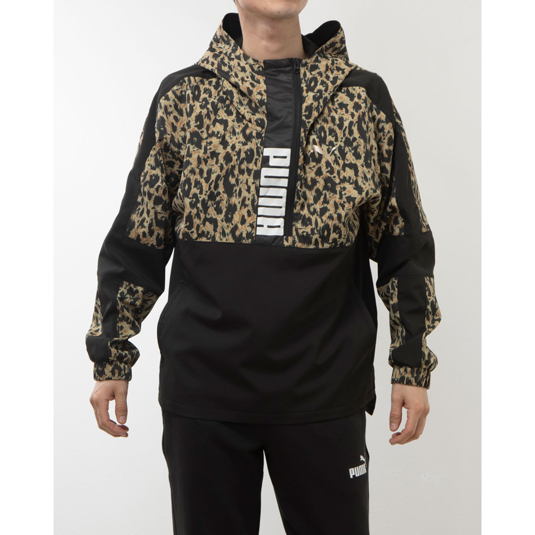 堂安律選手着用モデル】PUMA クロスウーブンハーフジップ