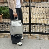 Tomieco/トミエコ Tomieco がま口 リュック バックパック シルバー金具のがま口/507082793