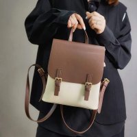 Tomieco/トミエコ Tomieco LEATHER リュック カラーコンビ バックパック 本革リュック/507082828