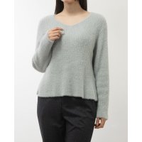12Twelve Agenda/トゥエルブアジェンダ 12Twelve Agenda 前後2wayラメワイドリブシャギーニットプルオーバー/507083394