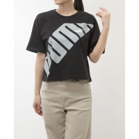 PUMA/プーマ PUMA レディース 半袖Tシャツ PUMA POWER MX SS クロップド Tシャツ_ 681078/507083497