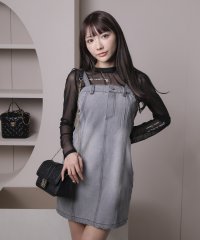 LIP SERVICE/リップサービス LIP SERVICE lady denimベアワンピース/507084196