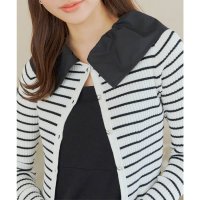 KOBE LETTUCE/コウベレタス KOBE LETTUCE 取り外し襟付きハートボタンニットカーディガン [C6959]/507084687