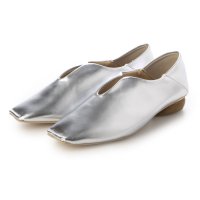 minia/ミニア minia ウッドヒールメタリックバブーシュ(214306)/507085239