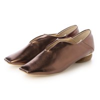 minia/ミニア minia ウッドヒールメタリックバブーシュ(214306)/507085239