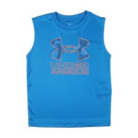 UNDER ARMOUR/アンダーアーマー UNDER ARMOUR ジュニア ノースリーブ機能シャツ UAテック ハイブリッドプリントフィルタンク 1377845/507085389