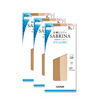 SABRINA/サブリナ SABRINA 【3足組】伝線しにくい サラッとドライ ショートストッキング 3足組/507085894
