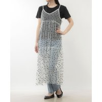 STYLEBLOCK/スタイルブロック STYLEBLOCK チュールドットフロッキーキャミワンピース/507086083