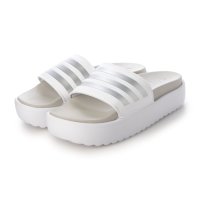 adidas/アディダス adidas レディース サンダル 厚底 アディレッタ プラットフォーム サンダル ADILETTE PLATFORM SLIDES (ホワイト)/507087018