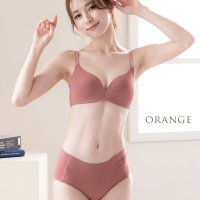 PINK PINK PINK/ピンクピンクピンク PINK PINK PINK 【2点セット】すっきり×盛れる脇高ノンワイヤーシームレスブラジャー&ショーツセット 脇肉 レディース 下着 ブ/507087490