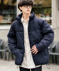 Rocky Monroe/ロッキーモンロー Rocky Monroe ファイバーダウンジャケット メンズ レディース 中綿 アウター ブルゾン 軽い オーバーサイズ 撥水 暖かい あった/507087584