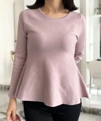 JULIA BOUTIQUE/ジュリアブティック JULIA BOUTIQUE 着るだけで美しいくびれラインが作れる。くびれニットトップス/507087744