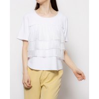 12Twelve Agenda/トゥエルブアジェンダ 12Twelve Agenda シフォンティアードカットソープルオーバー/507087821
