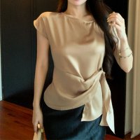 Zoe Jenko/ゾエ ジェンコ Zoe Jenko フロントカシュクールデザイントップス 10404/507088582