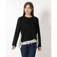 Nina mew/ニーナミュウ Ninamew Hello kitty 総柄ドローコードトップス/507088611