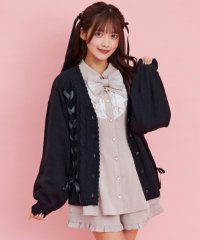 Secret Honey/シークレットハニー Secret Honey レースアップニットカーディガン/507088657