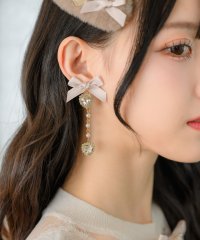 ROJITA/ロジータ ROJITA ゆらゆらパールリボンイヤリング/507088771