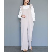 mili an deni/ミリアンデニ mili an deni カットジャガード肩フリルオールインワン/507090436