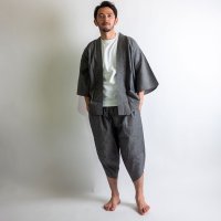 KIMONO UNKNOWN/キモノアンノン kimonoあんのん Ummm.綿麻ダンガリー・半纏＆サルエルパンツセット/507090533