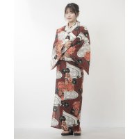 Face Girl/フェイスガール Face Girl 浴衣 浴衣帯 2点セット 紋無地/507090549