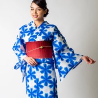 KIMONO UNKNOWN/キモノアンノン kimonoあんのん Ummm.雪花絞り風レディース浴衣/507090551