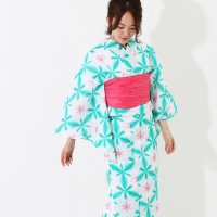 KIMONO UNKNOWN/キモノアンノン kimonoあんのん Ummm.雪花絞り風レディース浴衣/507090559