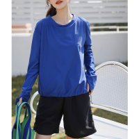 Angel Luna/エンジェル ルナ Angel Luna 【タンキニ水着4点セット】レディース 体型カバー 長袖シャツ ラッシュガード セパレート ビキニ ミセス ハーフパンツ /507091165