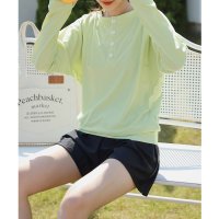 Angel Luna/エンジェル ルナ Angel Luna タンキニ水着4点セット ラッシュガード ビキニ ショートパンツ UVカット率99% UPF50+【返品不可商品】/507091171