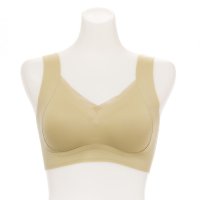 Nudy Simple/ヌーディシンプル Nudy Simple ふんわり肌に優しいデイリーハーフトップブラジャー 無縫製 シームレスブラ/507091262