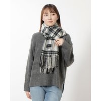 Cashmee/カシュミー Cashmee タータンチェックウェーブ カシミヤ 大判ストール カシミア100％/507091449