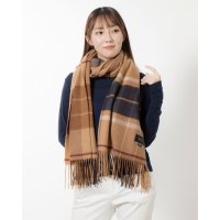 Cashmee/カシュミー Cashmee タータンチェックウェーブ カシミヤ 大判ストール カシミア100％/507091449
