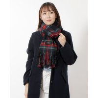Cashmee/カシュミー Cashmee タータンチェックウェーブ カシミヤ 大判ストール カシミア100％/507091449