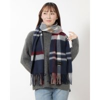 Cashmee/カシュミー Cashmee タータンチェックウェーブ カシミヤ 大判ストール カシミア100％/507091449
