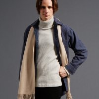 Cashmee/カシュミー Cashmee ベーシックウェーブ カシミヤ 広幅ロングマフラー カシミア100％/507091473